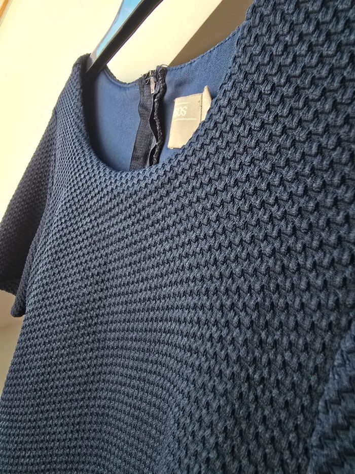 Robe maternité Asos bleu marine - photo numéro 3