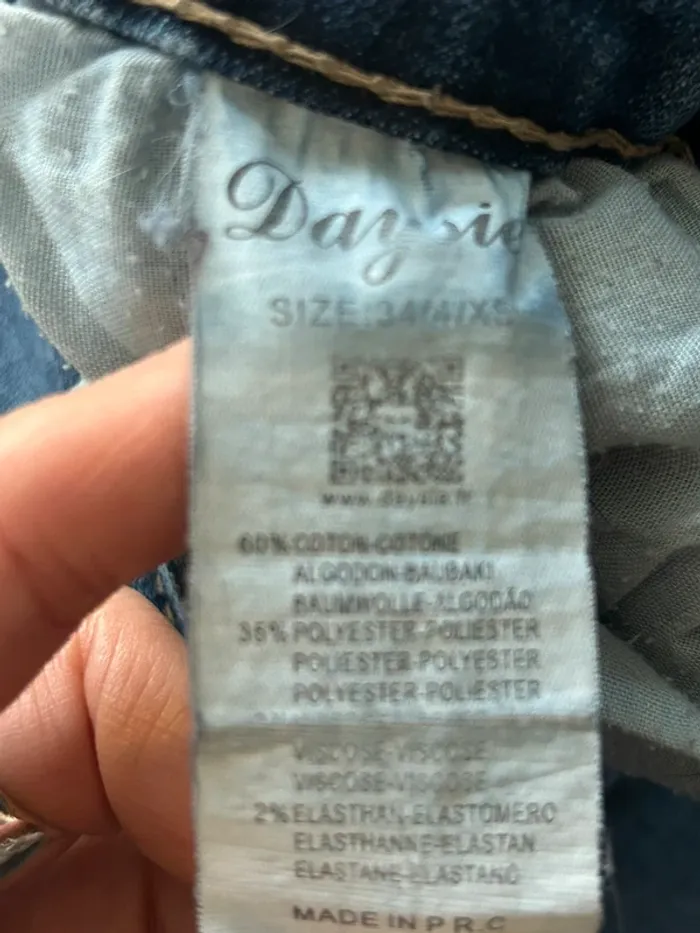 Jean taille haute Daysie taille 34 - photo numéro 6