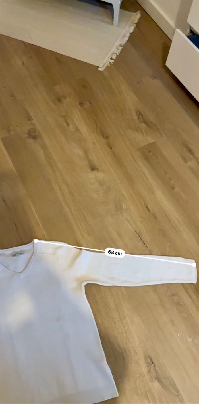 💜 Pull blanc Jules taille M 💜 - photo numéro 8