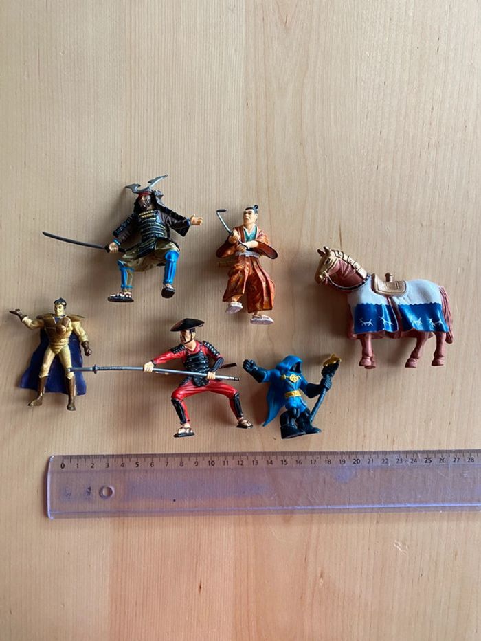 Jouets figurines plastoy samouraï shogun 65702 japenese Japon gormiti