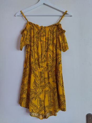 Combishort jaune Ado