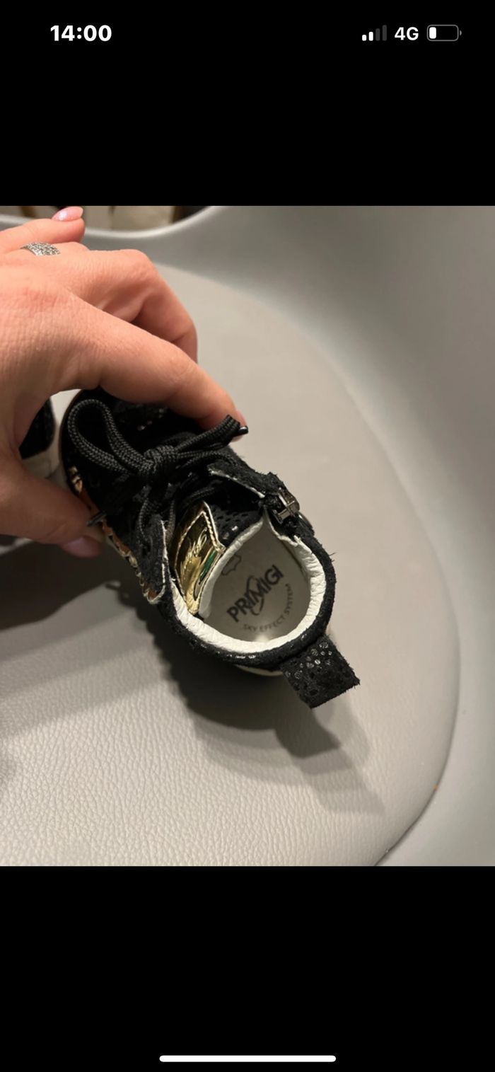 Chaussures primigi taille 20 extra souple premiers pas - photo numéro 2