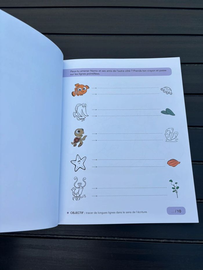 🌺Livre 2e maternelle j’apprends avec Disney les chiffres et les lettres🌺 - photo numéro 4