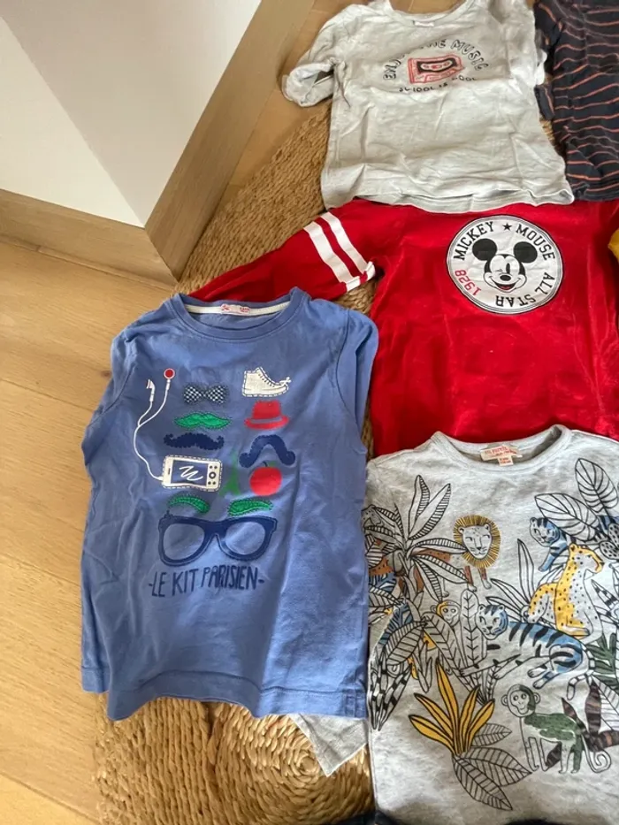 Lot 18 t shirt manche longues - photo numéro 6