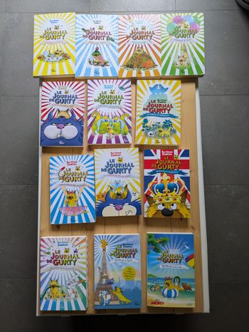 Lot le livres le journal de Gurty 