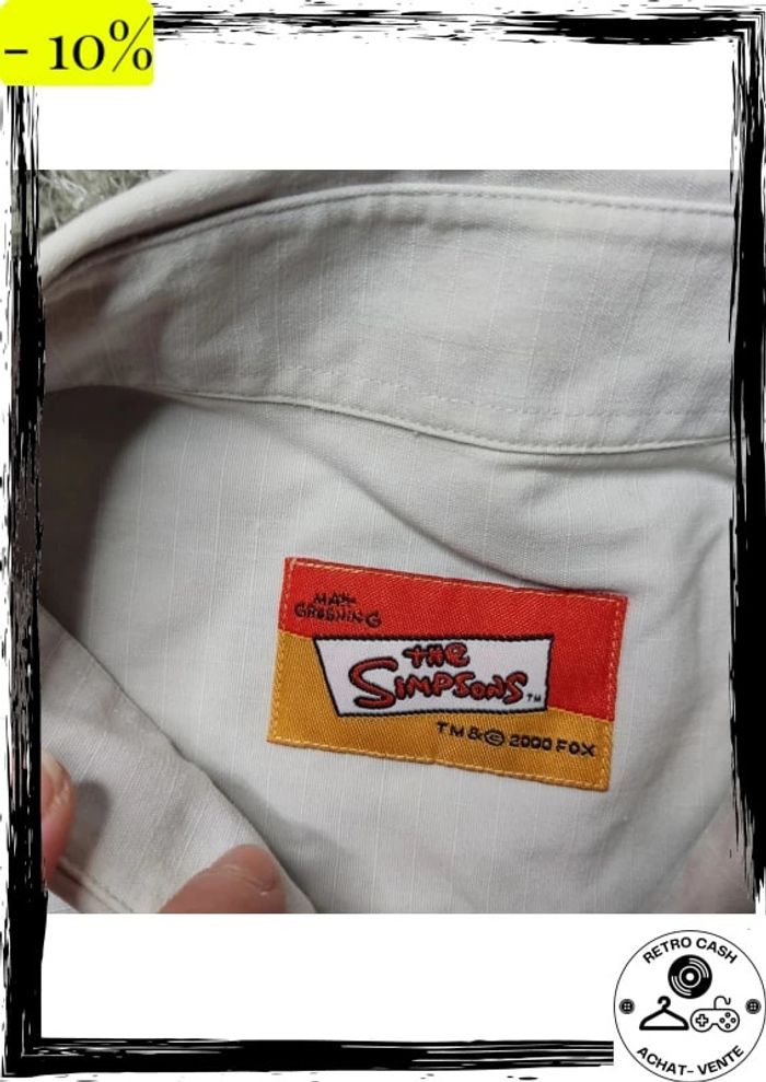 chemise the simpsons 2000 vintage - photo numéro 5