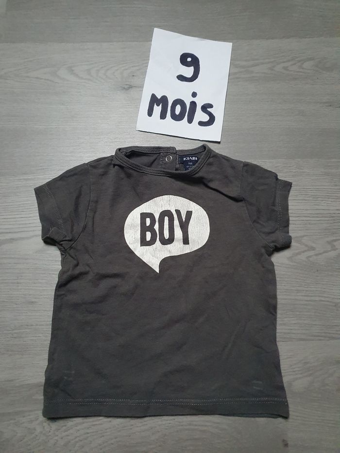 Maillot t-shirt 9mois garçon