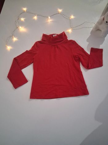 Col roulé rouge Palomino