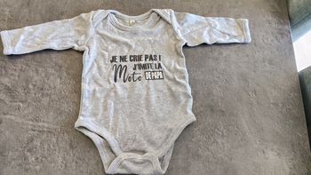 Body humour idée cadeau 3-6 mois (68 cm)