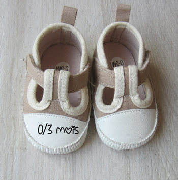 Chaussures bébé 0/3 mois