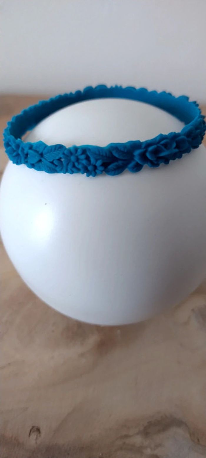 Bracelet silicone boho fleurs 3D - photo numéro 7