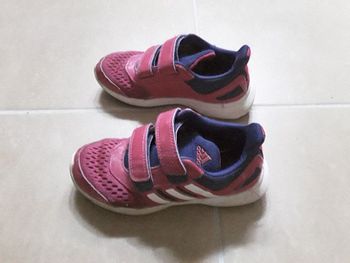 Baskets roses fille 30 ADIDAS TBE