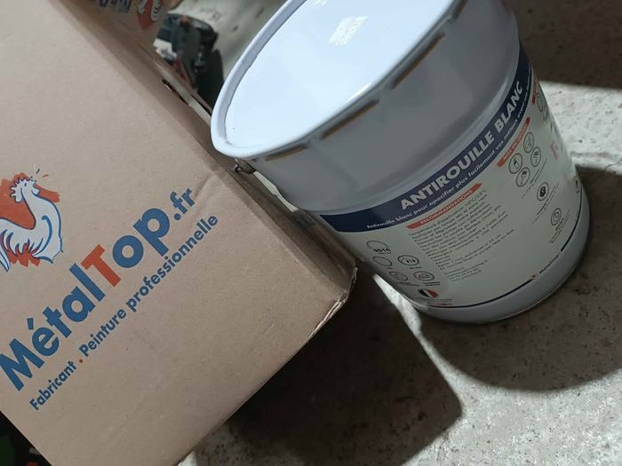 📣 Sous‑couche antirouille METALTOP 5 L (Blanc pur RAL 9010) - photo numéro 2