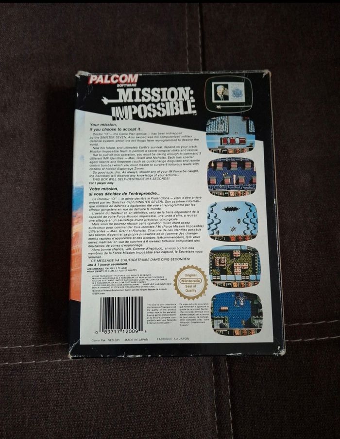 Mission impossible NES - photo numéro 3