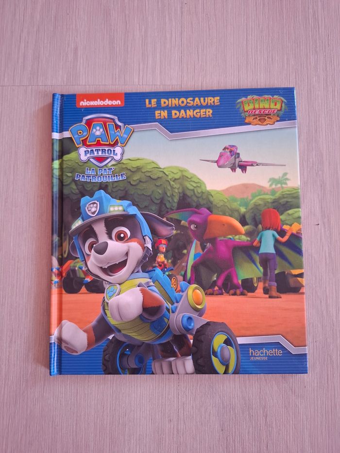 Livre pat patrouille "Dino Rescue"
