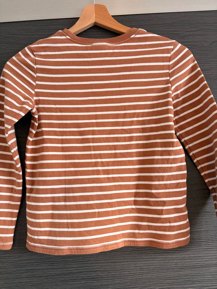 T-shirt manches longues rayures sergent major 9 ans - photo numéro 8