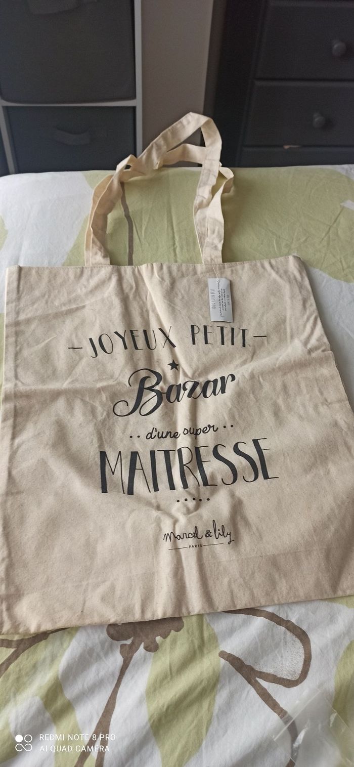 Sac en tissu super maîtresse