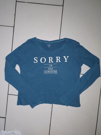 Tshirt manche longue 12 ans