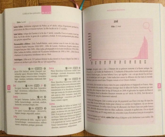 L’Officiel des prénoms avec carnet de notes - photo numéro 6