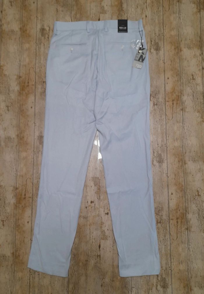 Magnifique pantalon de ville chino habillé slim fit Taille 38 neuf étiqueté - photo numéro 4