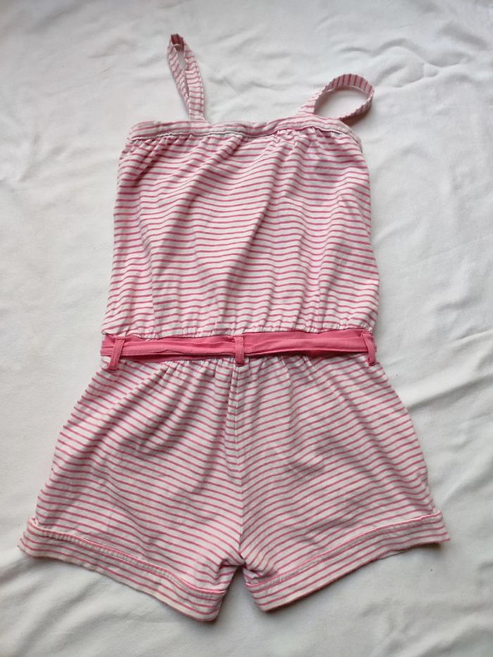 Combinaison short rayée Sleeping beauty 5/6 ans - photo numéro 5
