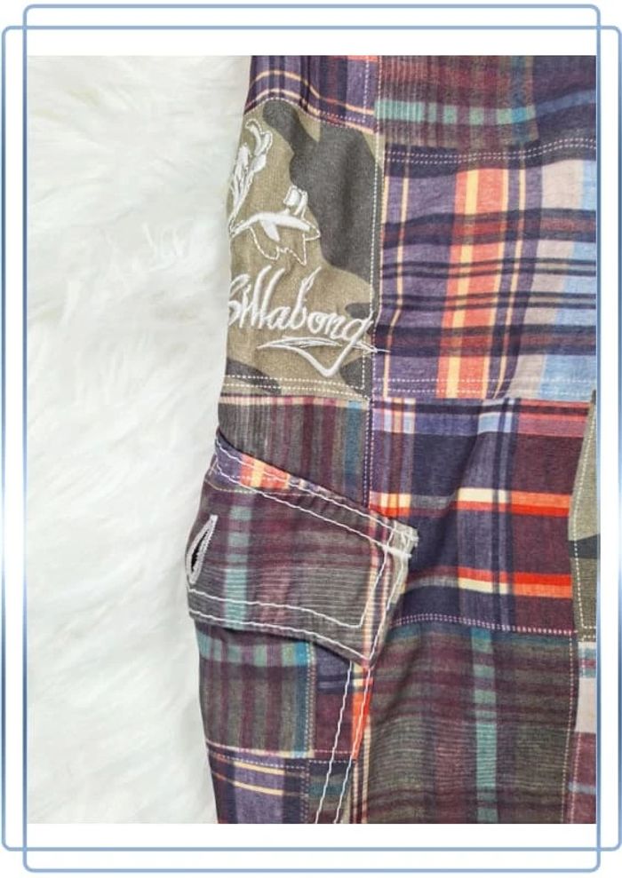 Boardshort - short de bain imprimé/brodé billabong - homme taille M - multicolore (518) - photo numéro 3