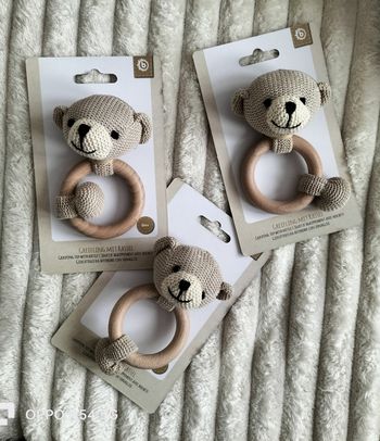 Hochet ourson pour bébé
