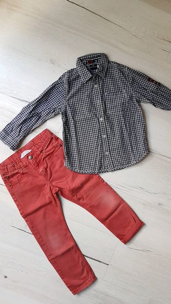 Ensemble 2 pièces garçon hiver 5ans sergent major hm