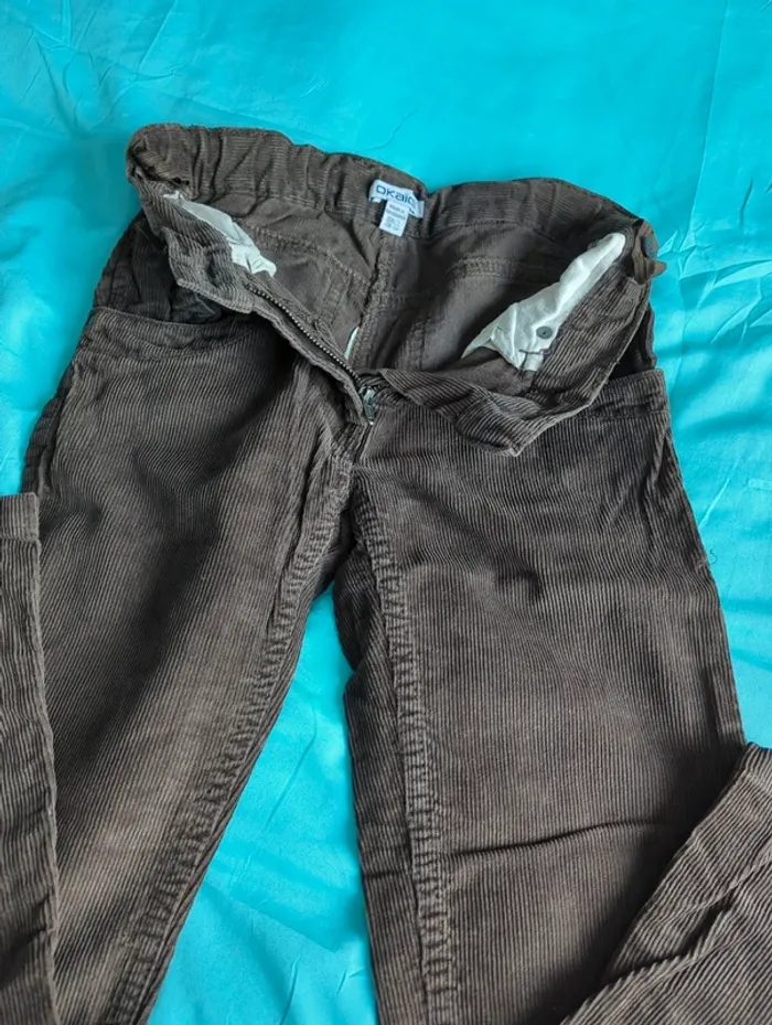 Pantalon velours fille - photo numéro 5