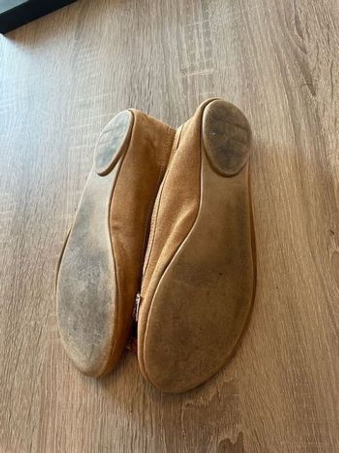 Paire de ballerine marron pointure 37 - photo numéro 2