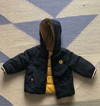 Doudoune réversible 9-12 mois