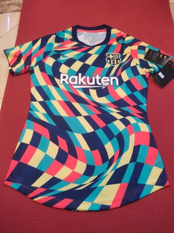 Maillot de foot FC Barcelone, Nike Authentique Officiel taille Femme XS, Neuf