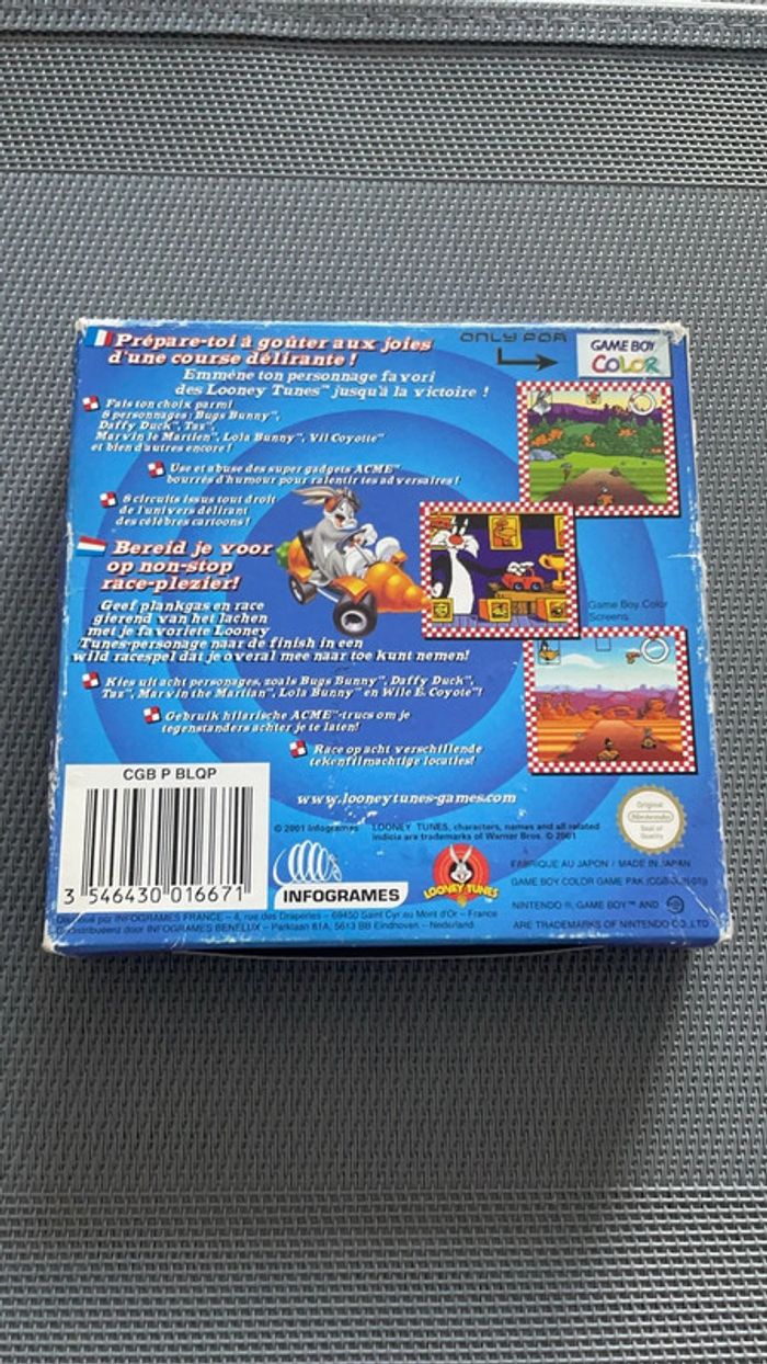 Looney Tunes Racing Jeu Nintendo Gameboy Color - photo numéro 2