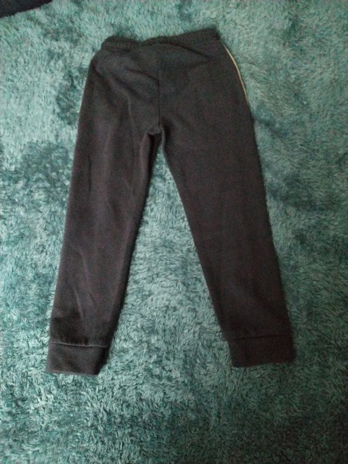 Pantalon de jogging bleu marine gris Tissaia 6ans - photo numéro 2