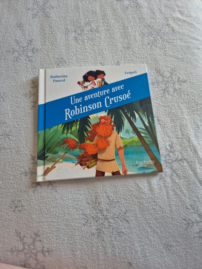 Livre mcdo une aventure avec Robinson crusoe