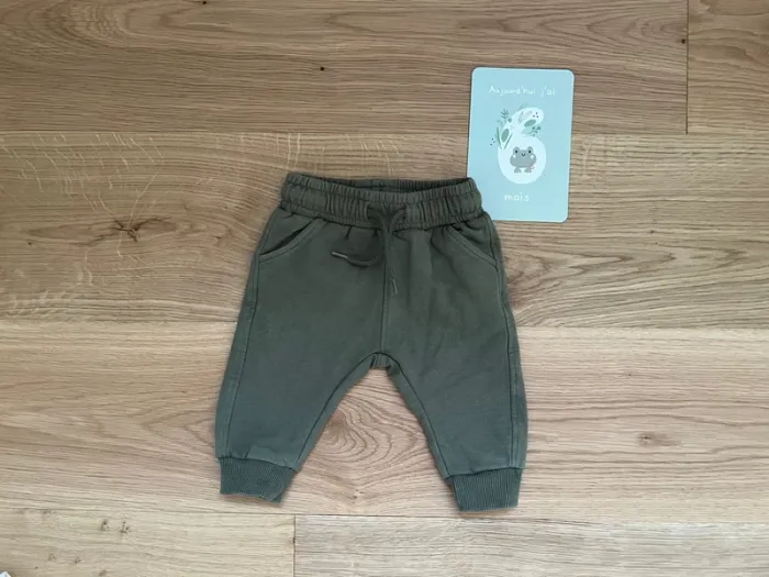 Pantalon jogging kaki