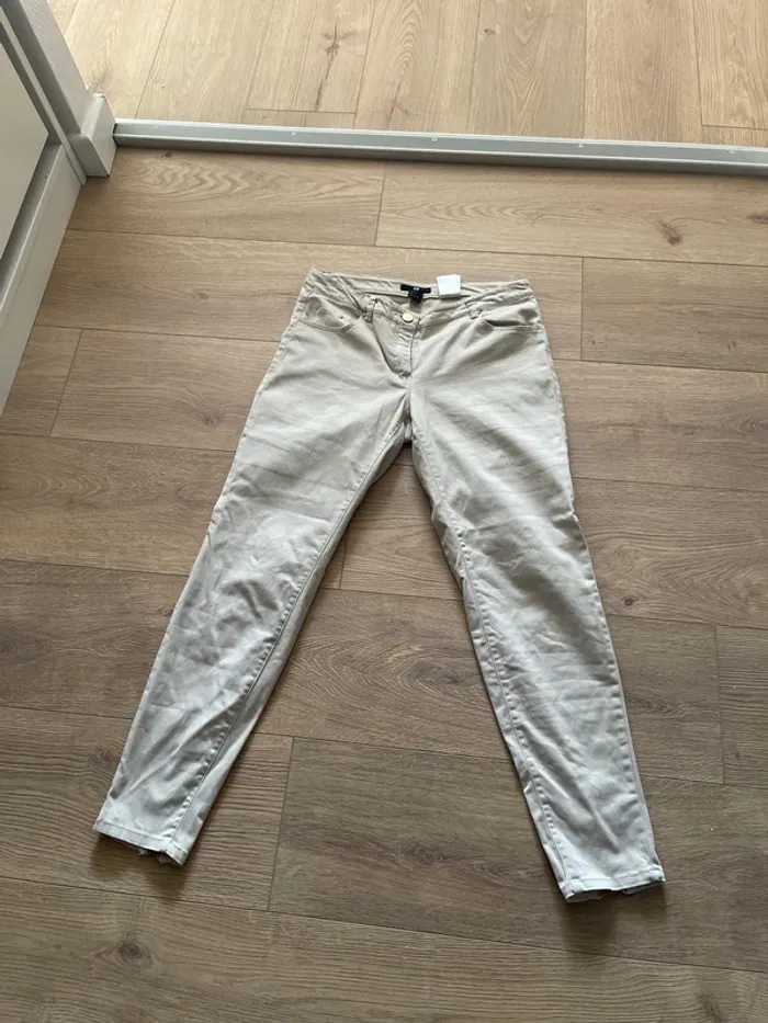 Pantalon été beige H&M taille 34
