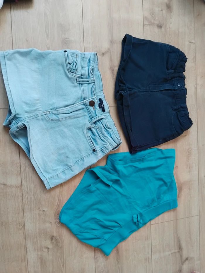 3 shorts fille