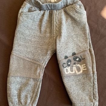 Pantalon 12 mois Ccol Dude gris chiné