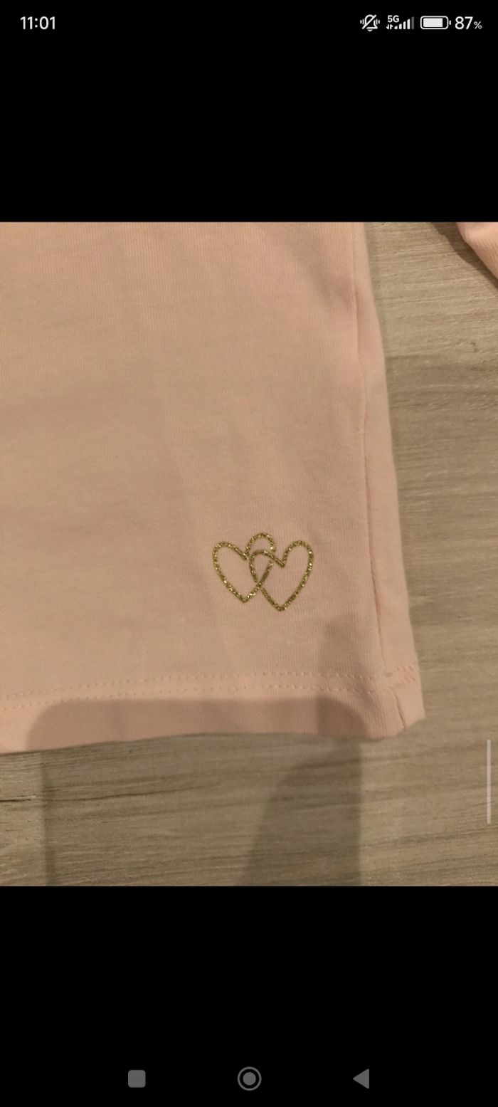 Tee shirt manches longues taille 9 mois - photo numéro 3