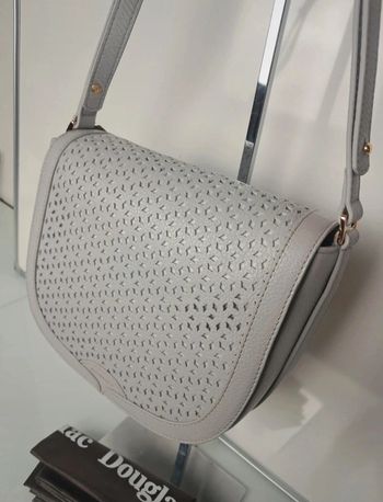 Mac Douglas sac à main bandoulière besace été en cuir neuf