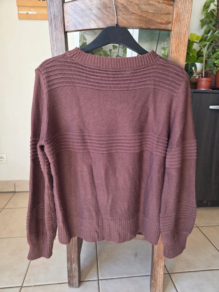 Pull Marron - photo numéro 3