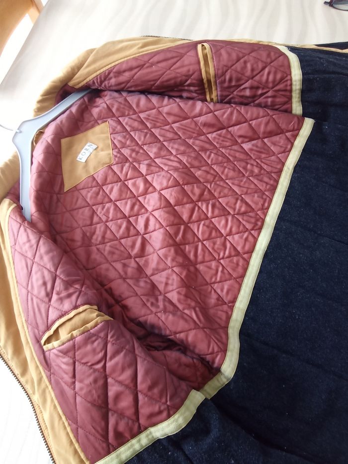 Veste moutarde Korn, taille XXL - photo numéro 3