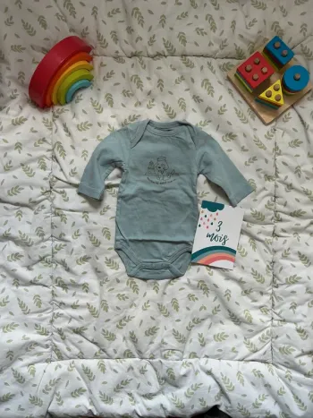 body manches longues menthe tout compte fait 3 mois