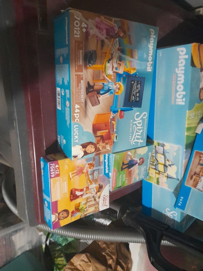 Playmobil spirit école dame enfant