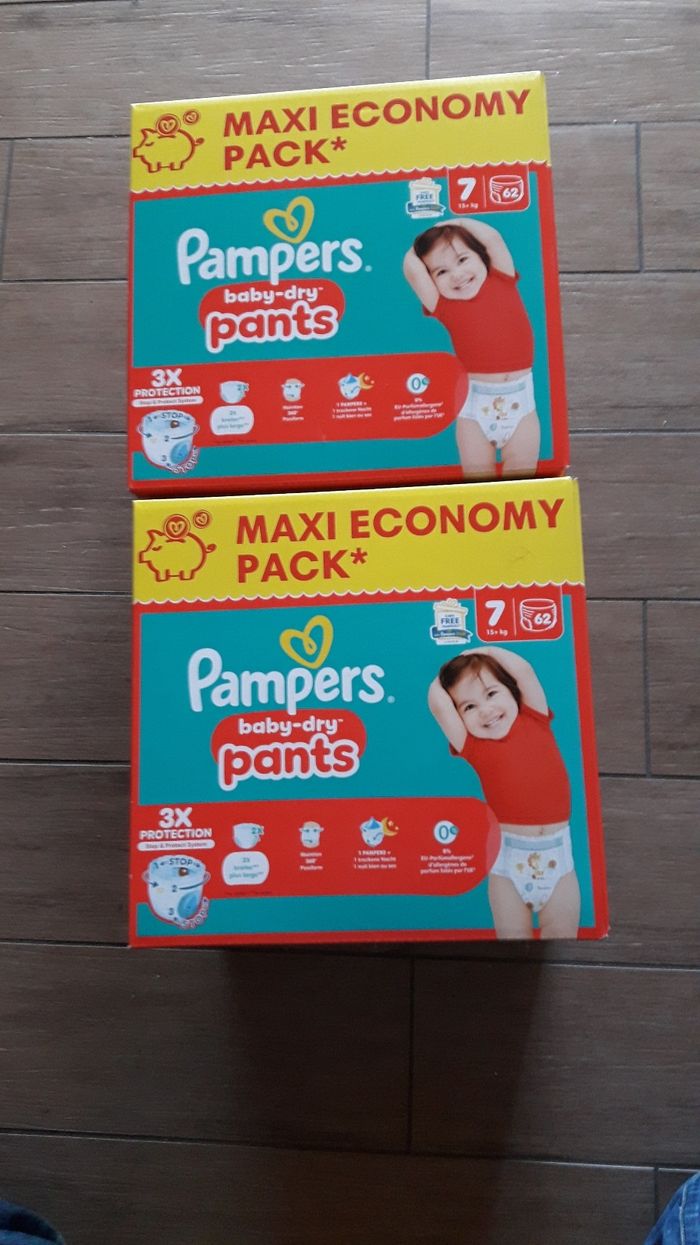 Couche pampers ants taille 7