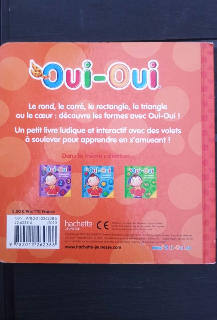 Oui oui j'apprends les formes - photo numéro 7