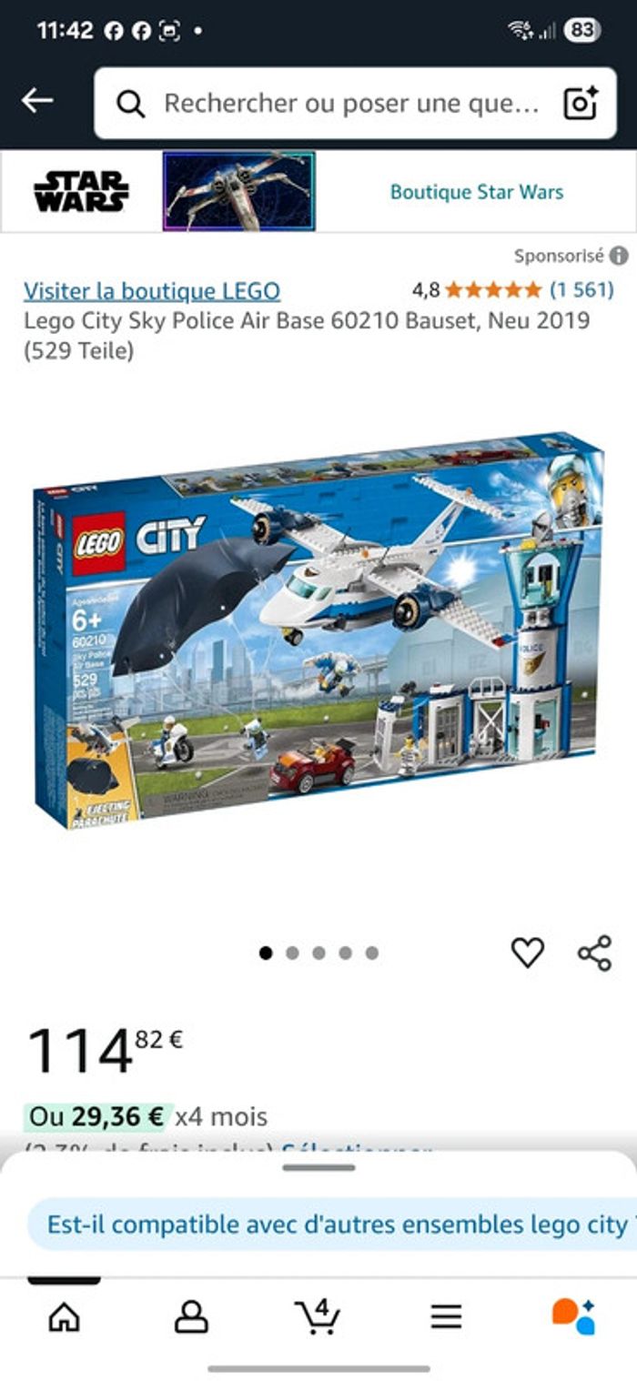 Lego city Sky police air base - photo numéro 2