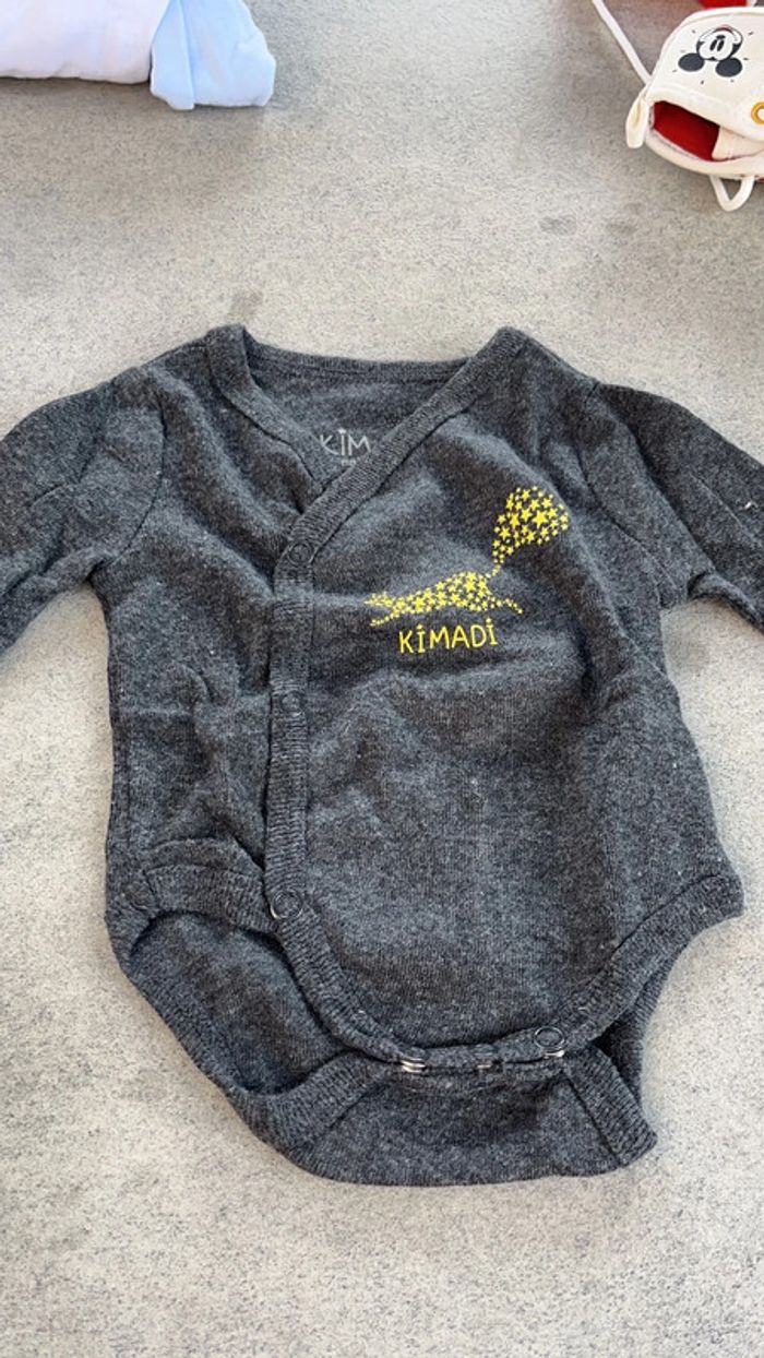 Lot de 2 bodies manches longues - photo numéro 2