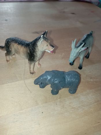 Lot de 3 animaux